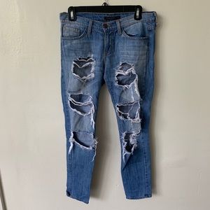 Flying Monkey Distressed Skinny Jeans Size 24